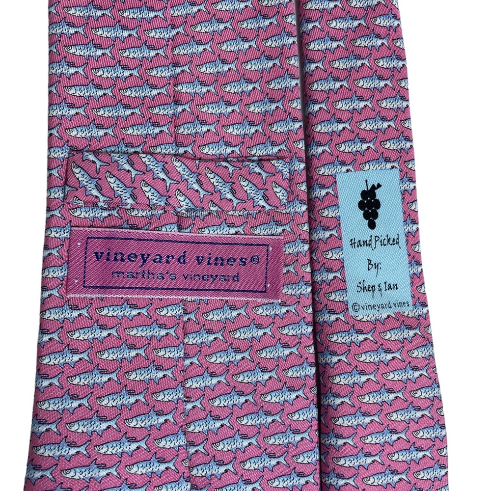 Vineyard Vines Fish Silk Tie